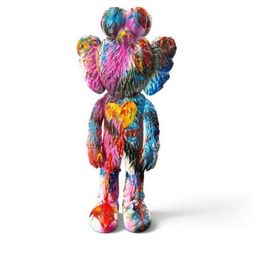 michele socionovo - Kaws Amour Abstrait