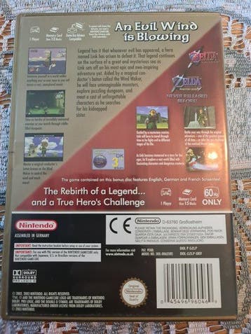 Nintendo - Gamecube - The Legend of Zelda: The Wind Waker -