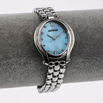 Geovani - Swiss Diamond Watch - GOL590-SS-D-9A - Zonder