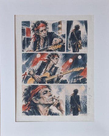 Emma Wildfang - Keith Richards - Series -ICONIC PANELS, Cd's en Dvd's, Nieuw in verpakking