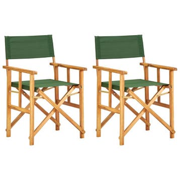 Regisseursstoelen groen | OP = OP | Pak die 67% korting, Verzenden, Gebruikt, Hout, Inklapbaar