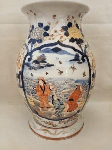 Vase imari/arita - Porcelaine - shinpo zo thashiro - Japon -