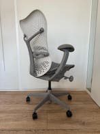 Herman Miller Mirra Alpine (Witte Herman Miller Bureaustoel), Huis en Inrichting, Bureaustoelen, Verzenden, Wit, Zo goed als nieuw
