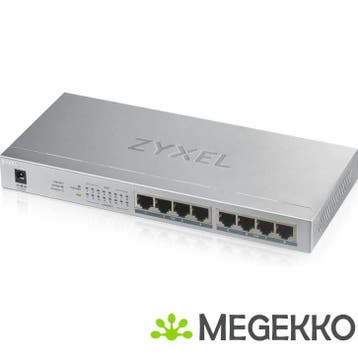 ZyXEL GS1008HP Unmanaged Gigabit Ethernet (10/100/1000), Verzenden