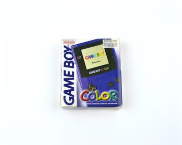Gameboy Color Transparent Purple [Complete], Games en Spelcomputers, Spelcomputers | Nintendo Game Boy, Verzenden, Nieuw