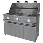 Friteuse | HEAVY DUTY | Gas | 13+13+13L | 0°C/200°C | 48kW, Verzenden
