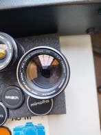 Minolta XG-M + MD 1,7/50mm + MC W.Rokkor 2,5/28mm + MC Tele