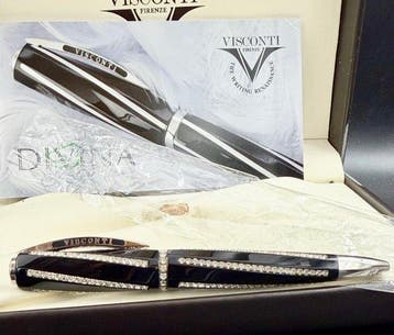 Visconti - Divina Royale Black - Stylo à bille