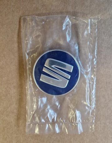 Naafdop Wieldop 55 mm Origineel Seat Blauw Origineel, Verzenden