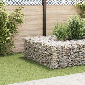 vidaXL Gabion plantenbak verhoogd kubus 60x60x60 cm, Verzenden