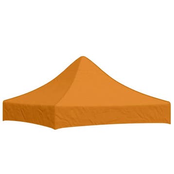 vidaXL Partytentdak 270 g/m² 2x2 m oranje, Tuin en Terras, Partytenten, Verzenden, Nieuw
