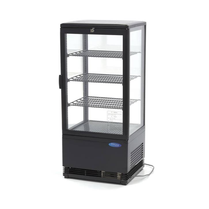 Mini Koelvitrine - 78 L - 43 cm, Zakelijke goederen, Horeca | Keukenapparatuur, Nieuw in verpakking, Koelen en Vriezen, Verzenden