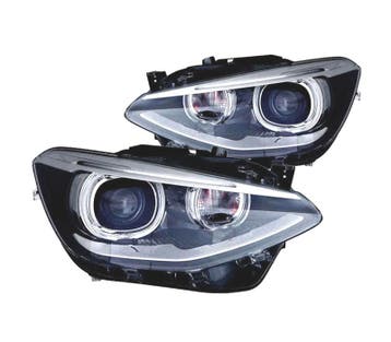 PHARES BMW F20 F2 10-14 XENON LED FOND NOIR, Autos : Pièces & Accessoires, Verzenden