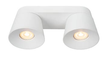 Lucide TRIGONO - Plafondspot - 2xGU10 - Wit -, Verzenden, Nieuw