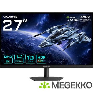 Gigabyte G27Q26 27  Quad HD 260Hz IPS Gaming monitor, Computers en Software, Verzenden, Nieuw