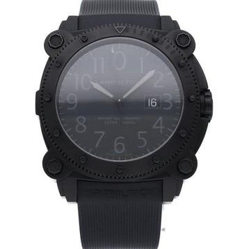 Hamilton - Khaki Navy Below Zero Watch - H785850/H78585333 -, Nieuw