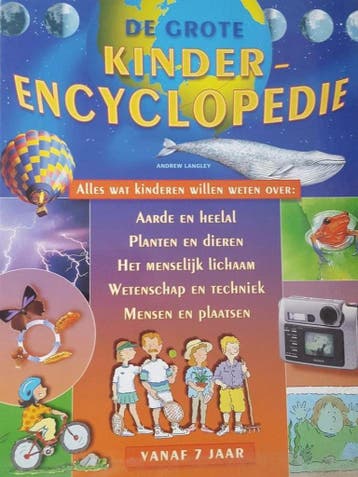 De Grote Kinder-encyclopedie 9789043808811 Andrew Langley, Verzenden, Gelezen, Andrew Langley