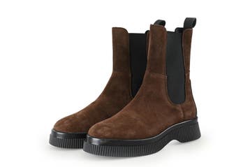 Scotch &amp; Soda Chelsea boots in maat 38 Bruin, Kleding | Dames, Bruin, Verzenden, Overige typen, Zo goed als nieuw