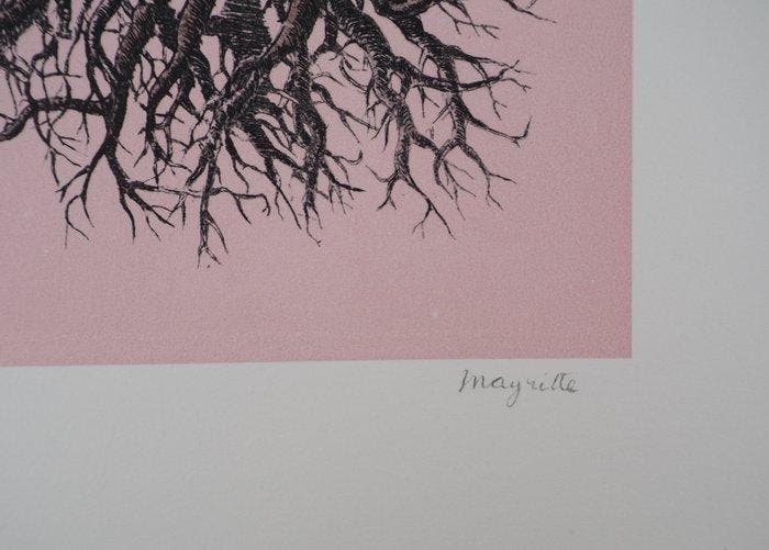 René Magritte (1898-1967) - Arbre surréaliste (La Folie, Antiek en Kunst, Antiek | Overige Antiek