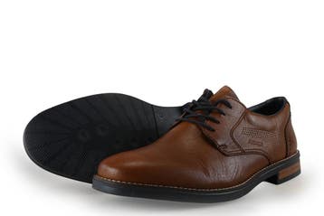 Rieker Veterschoenen in maat 43 Cognac, Kleding | Heren, Schoenen, Overige kleuren, Verzenden, Zo goed als nieuw, Rieker