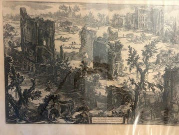 Giovanni Battista Piranesi (1720-1778) - Veduta delle Terme