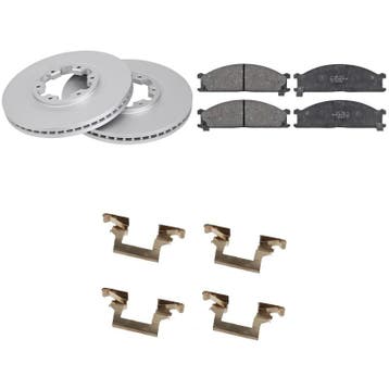 Remschijven + remblokken Voorzijde Nissan Pathfinder II, Verzenden, Nieuw, Nissan