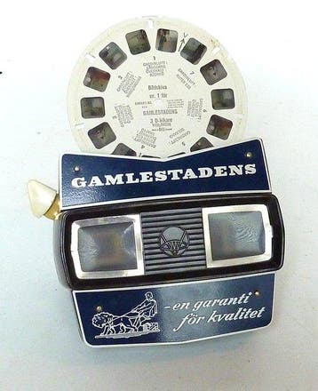 Gamlestadens Hemtextil Viewmaster model E viewer,
