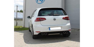 FOX VW Golf VII - starre achteras - Golf R look einddemper r, Auto-onderdelen, Verzenden, Nieuw