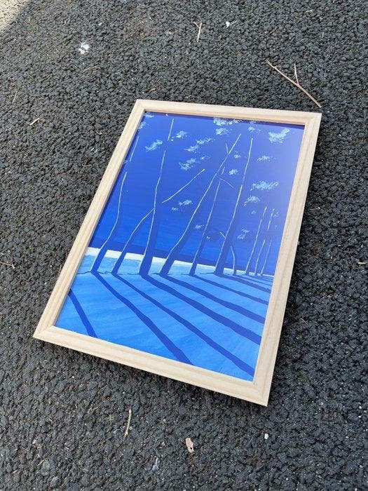 frederic Cadiou - Cap Coz ultramarine, Antiek en Kunst, Kunst | Schilderijen | Modern