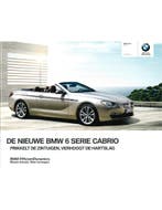 2010 BMW 6 SERIE CABRIO BROCHURE NEDERLANDS, Livres, Autos | Brochures & Magazines