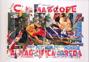 Mimmo Rotella (1918-2006) - La Magnifica preda (The