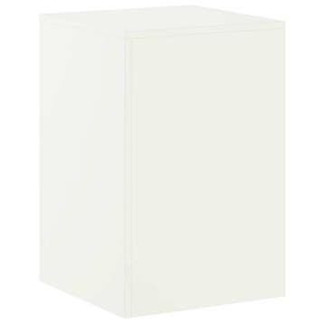 vidaXL Plantenstand Wit 40 x 40 x 60 cm Staal, Tuin en Terras, Verzenden, Nieuw
