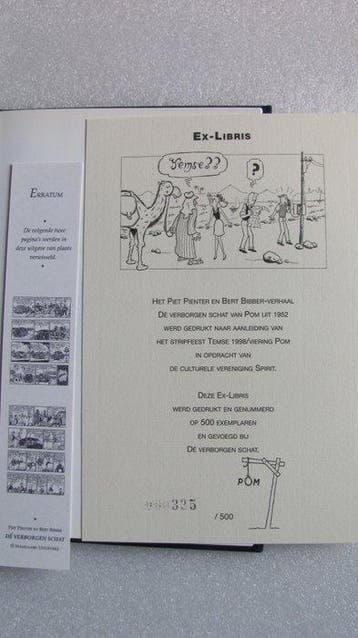 Piet Pienter en Bert Bibber - De verborgen schat - 1 Album -, Boeken, Nieuw