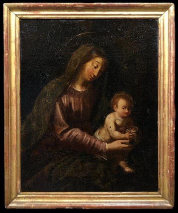 Italian School (XVIII) - The Madonna of the Chalice, Antiek en Kunst