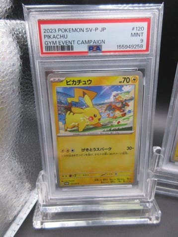 Pokémon - 3 Graded card - POKEMON JAPANESE SV-P PROMO, Nieuw
