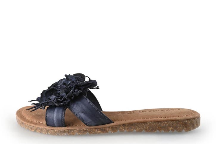 Lazamani Slippers in maat 40 Zwart, Kleding | Dames, Schoenen, Zwart, Zo goed als nieuw, Slippers, Verzenden