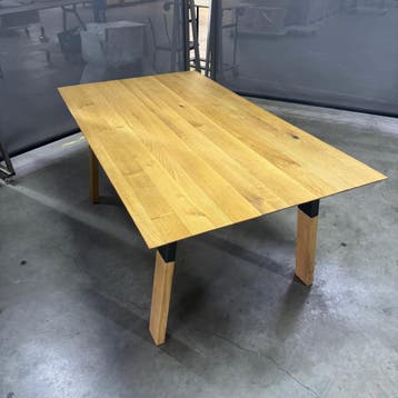 bert plantagie Eettafel Wik - Ongebruikt, Verzenden, Zo goed als nieuw, Eikenhout, 150 tot 200 cm