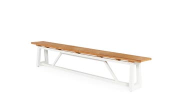 Suns Ovada tuinbank 220 cm wit frame SALE |, Nieuw
