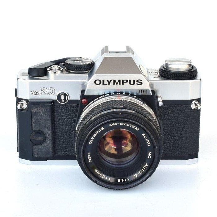 Olympus OM-20 + OM-System Zuiko MC Auto-S 1,8/50mm | Single, TV, Hi-fi & Vidéo, Appareils photo analogiques