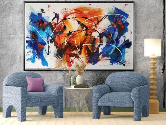 Luc Mora - Between two seas - XXL, Antiquités & Art, Art | Objets design