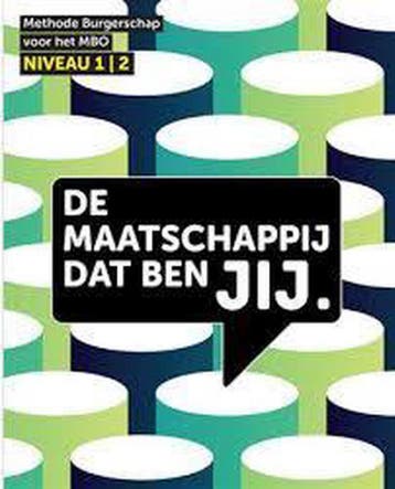 De maatschappij dat ben JIJ / niveau 1-2 / Maatschappij, Livres, Verzenden, Tamara Ackermans