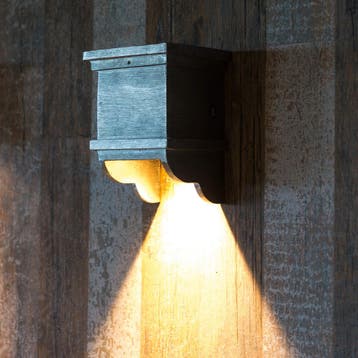 Scheepslampen & Maritiem Borgo Onda Muurlamp Zilver, Verzenden