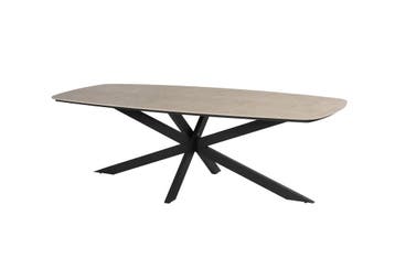 Taste by 4 Seasons Prado tuintafel antraciet met keramisch, Nieuw