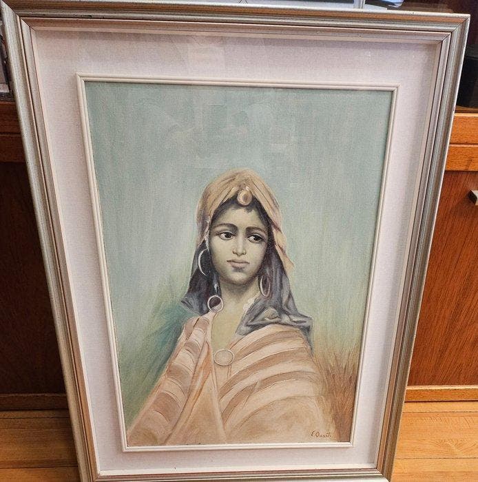 Ernesto Quarti (1907-1982) - Ritratto di fanciulla, Antiquités & Art, Art | Peinture | Moderne