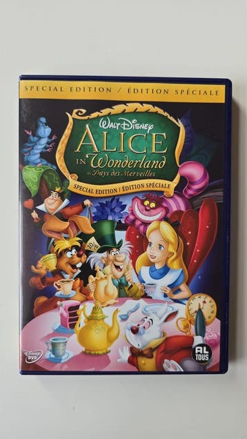 ALICE IN WONDERLAND (DVD), Gebruikt