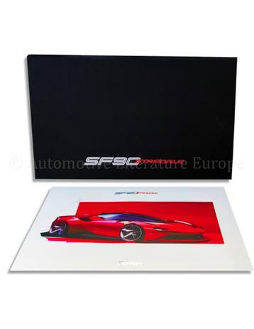 2020 FERRARI SF90 STRADALE VIP EDITION LITHOGRAFIE, Ophalen of Verzenden, Nieuw