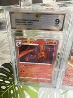 Pokémon - 3 Graded card - Dracaufeu Foil - GG 9 - Scarlet &