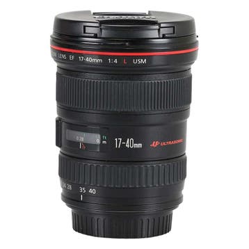 Canon EF 17-40mm f/4L USM met garantie, Ophalen of Verzenden, Gebruikt