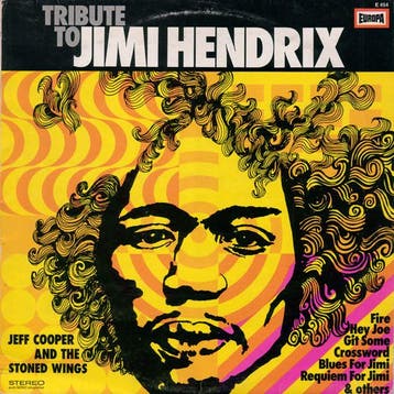 Jeff Cooper And The Stoned Wings - Tribute To Jimi Hendrix, Verzenden, Gebruikt