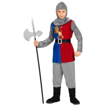 Ridder Kostuum Rood Blauw Jongen, Verzenden, Nieuw